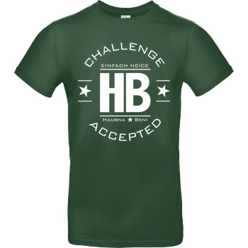 Die Buddies zocken 2EpicBuddies - Challenge  T-Shirt B&C EXACT 190 - Flaschengrün