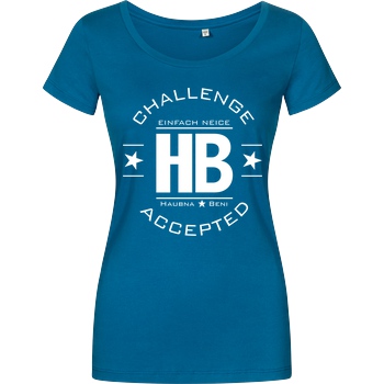 Die Buddies zocken 2EpicBuddies - Challenge  T-Shirt Damenshirt petrol