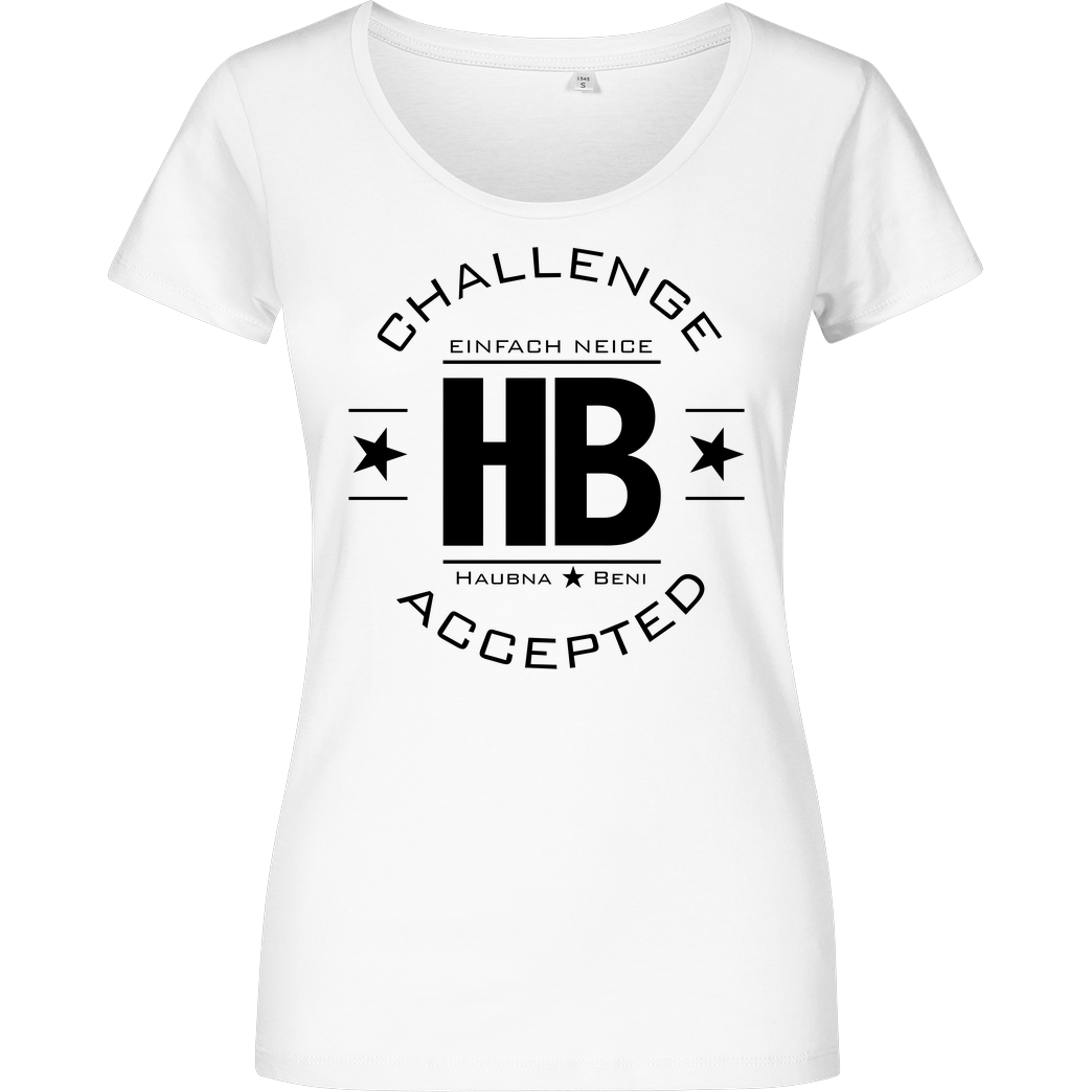 Die Buddies zocken 2EpicBuddies - Challenge schwarz T-Shirt Damenshirt weiss