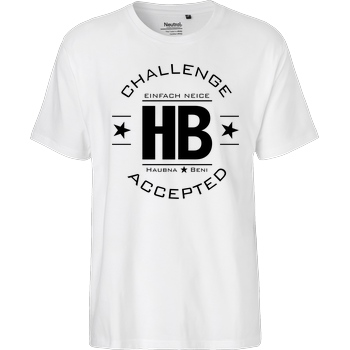 Die Buddies zocken 2EpicBuddies - Challenge schwarz T-Shirt Fairtrade T-Shirt - weiß