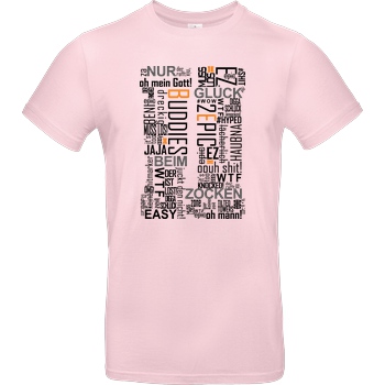 Die Buddies zocken 2EpicBuddies - Cloud T-Shirt B&C EXACT 190 - Rosa