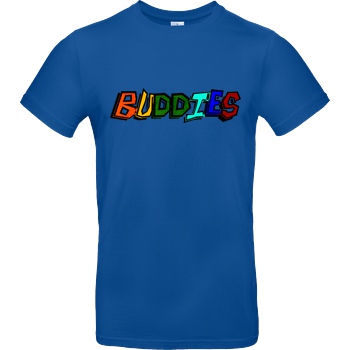 Die Buddies zocken 2EpicBuddies - Colored Logo Big T-Shirt B&C EXACT 190 - Royal