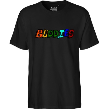 Die Buddies zocken 2EpicBuddies - Colored Logo Big T-Shirt Fairtrade T-Shirt - schwarz