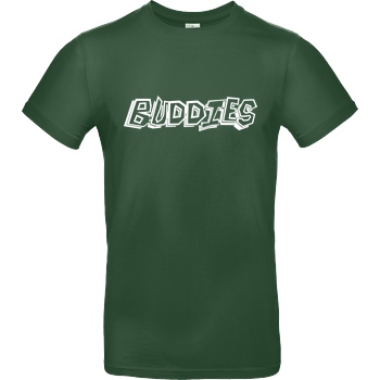Die Buddies zocken 2EpicBuddies - Logo T-Shirt B&C EXACT 190 - Flaschengrün