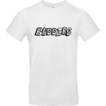 Die Buddies zocken 2EpicBuddies - Logo T-Shirt B&C EXACT 190 - Weiß