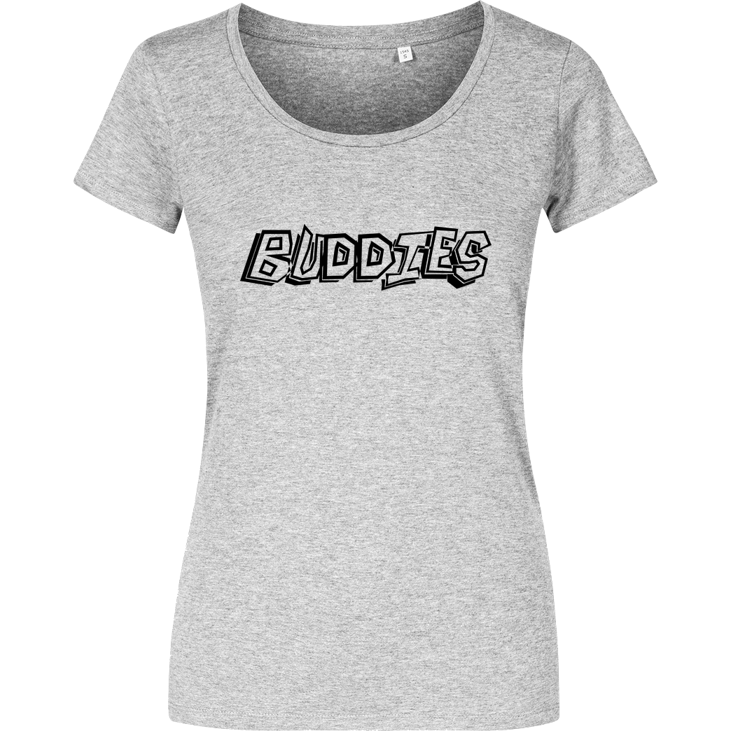 Die Buddies zocken 2EpicBuddies - Logo T-Shirt Damenshirt heather grey