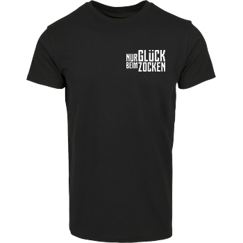 Die Buddies zocken 2EpicBuddies - Nur Glück beim Zocken clean T-Shirt Hausmarke T-Shirt  - Schwarz
