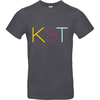 KsTBeats KsTBeats - KST Color T-Shirt B&C EXACT 190 - Dark Grey