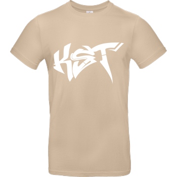 KsTBeats KsTBeats -Graffiti T-Shirt B&C EXACT 190 - Sand
