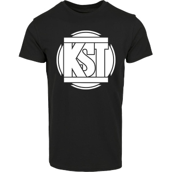 KsTBeats KsTBeats - Simple Logo T-Shirt Hausmarke T-Shirt  - Schwarz
