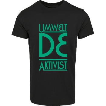 LPN05 LPN05 - UmweltDEAktivist T-Shirt Hausmarke T-Shirt  - Schwarz