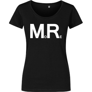 MrMoregame MrMore - MrMore T-Shirt Damenshirt schwarz