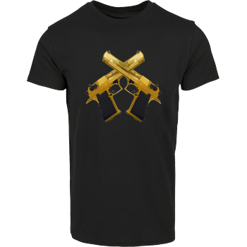 RoyaL - D-Eagle Hausmarke T-Shirt  - Schwarz