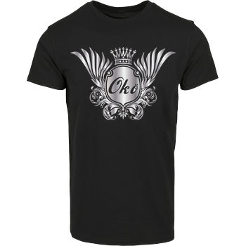 RoyaL - Okö silber Hausmarke T-Shirt  - Schwarz