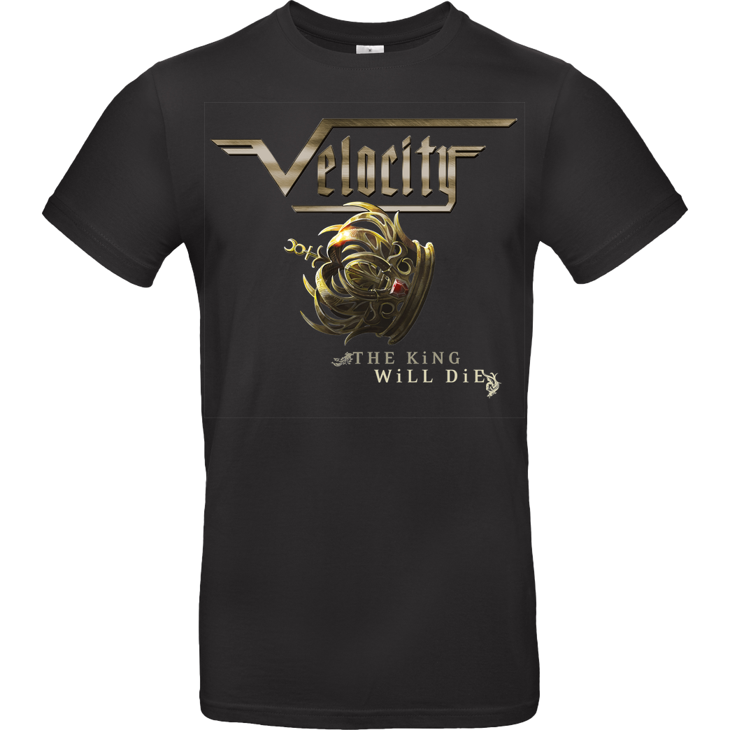 Velocity Velocity - Fallen Crown T-Shirt B&C EXACT 190 - Schwarz