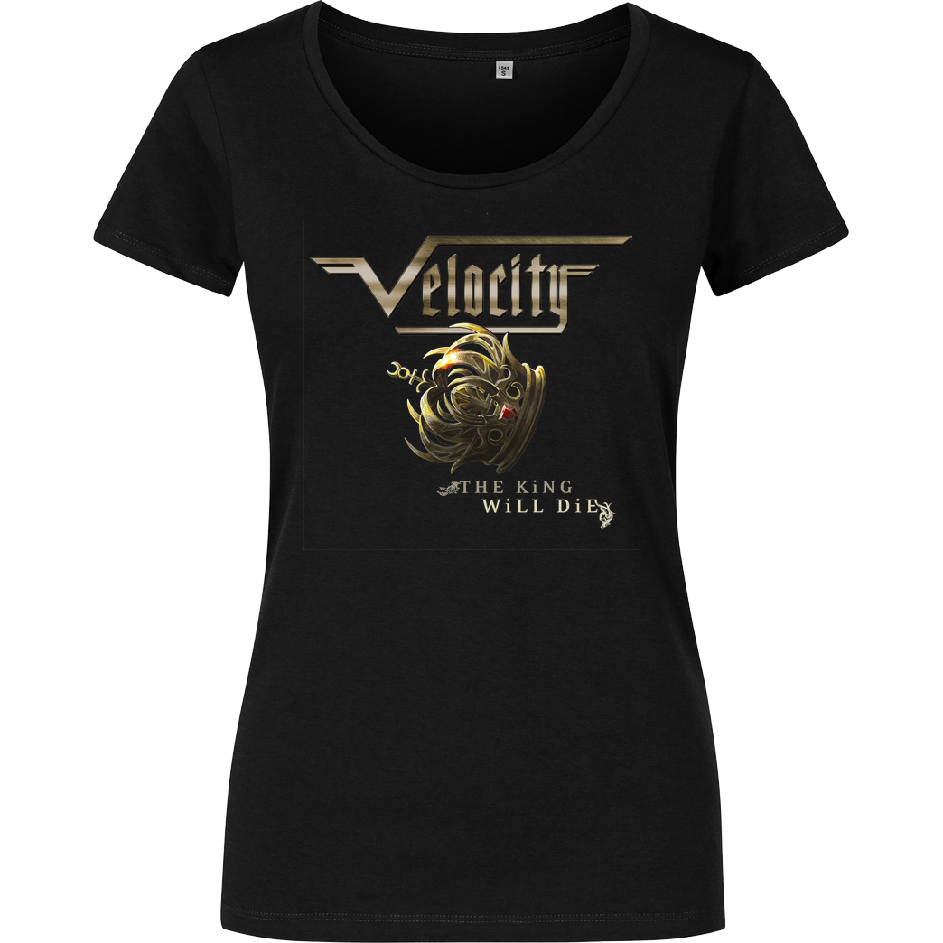 Velocity Velocity - Fallen Crown T-Shirt Damenshirt schwarz