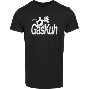 Achsel Folee Achsel Folee - GasKuh T-Shirt Hausmarke T-Shirt  - Schwarz