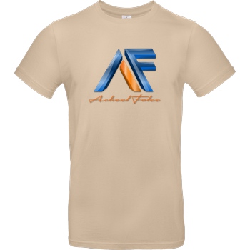 Achsel Folee Achsel Folee - Logo T-Shirt B&C EXACT 190 - Sand