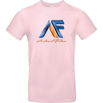 Achsel Folee Achsel Folee - Logo T-Shirt B&C EXACT 190 - Rosa