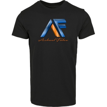 Achsel Folee Achsel Folee - Logo T-Shirt Hausmarke T-Shirt  - Schwarz