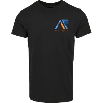 Achsel Folee Achsel Folee - Logo Pocket T-Shirt Hausmarke T-Shirt  - Schwarz