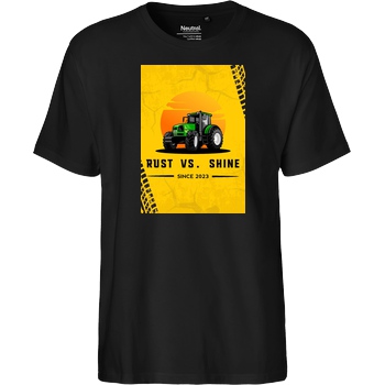 Achsel Folee Achsel Folee - Rust Vs. Shine 2023 T-Shirt Fairtrade T-Shirt - schwarz