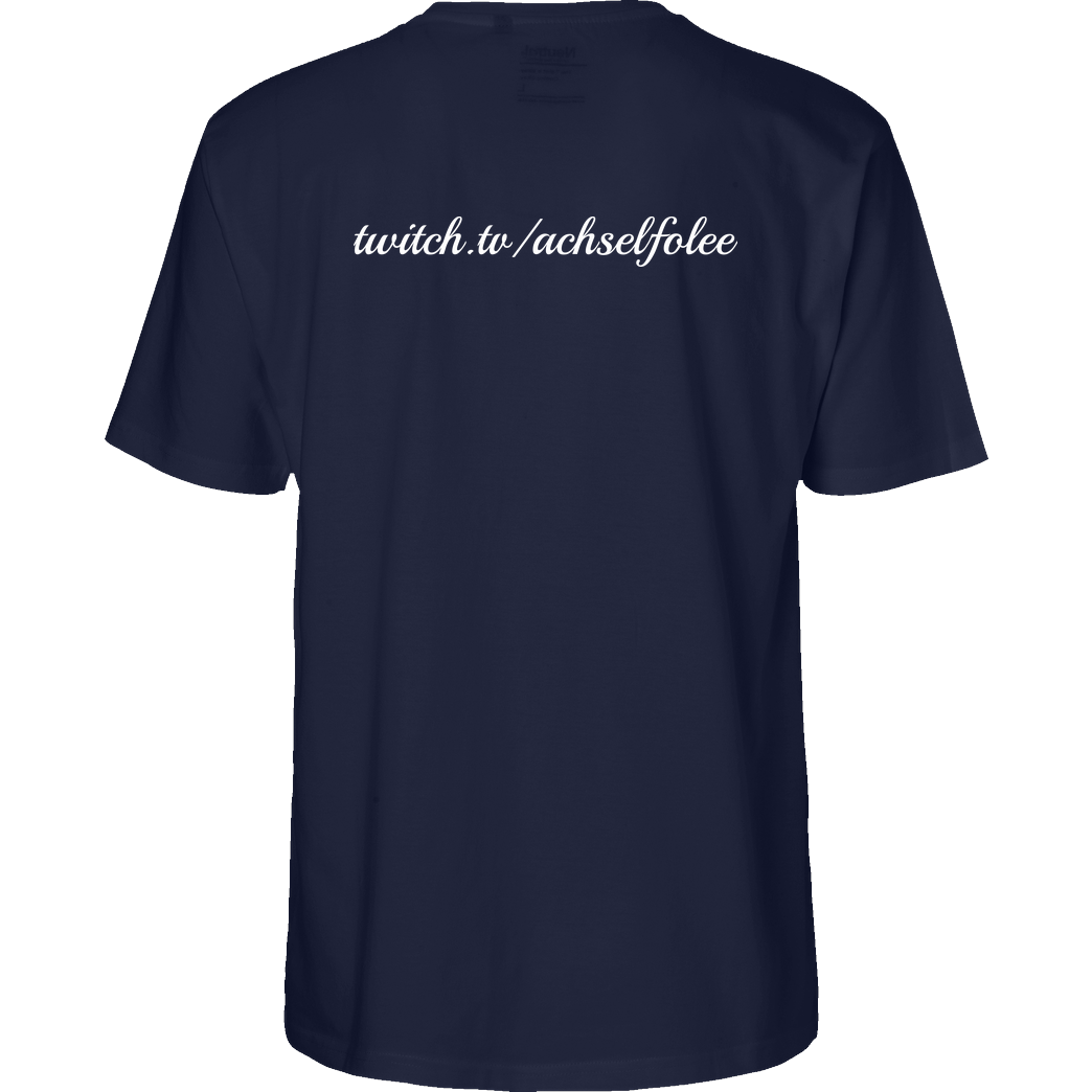 Achsel Folee Achsel Folee - Twitch.tv T-Shirt Fairtrade T-Shirt - navy