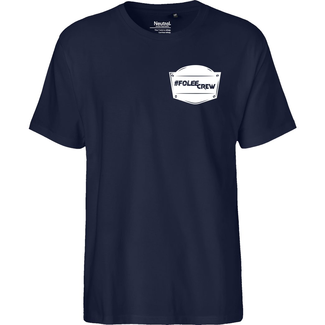 Achsel Folee Achsel Folee - Twitch.tv T-Shirt Fairtrade T-Shirt - navy