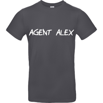 Agent Alex Agent Alex - Handwriting T-Shirt B&C EXACT 190 - Dark Grey