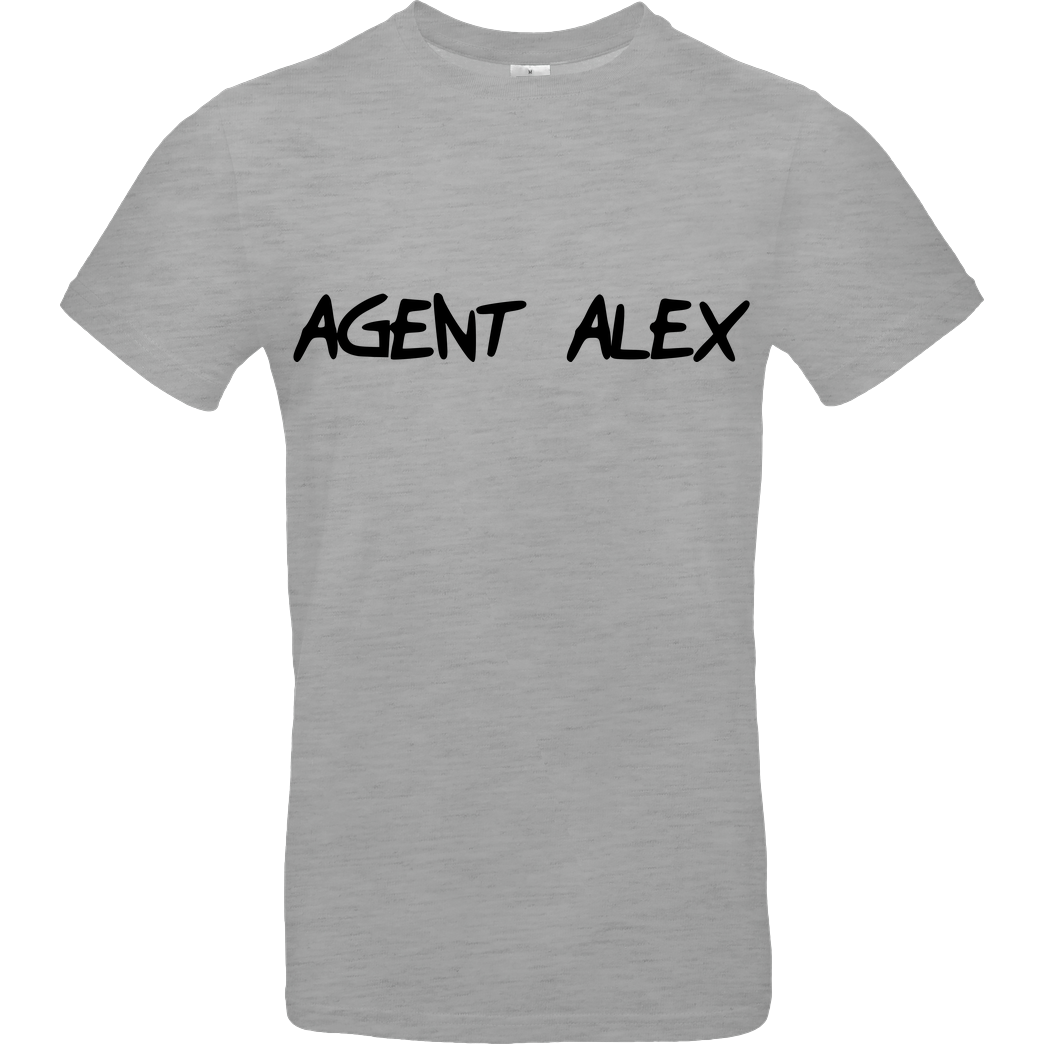Agent Alex Agent Alex - Handwriting T-Shirt B&C EXACT 190 - heather grey