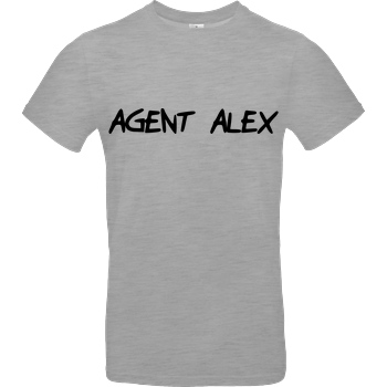 Agent Alex Agent Alex - Handwriting T-Shirt B&C EXACT 190 - heather grey