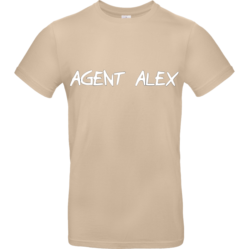Agent Alex Agent Alex - Handwriting T-Shirt B&C EXACT 190 - Sand