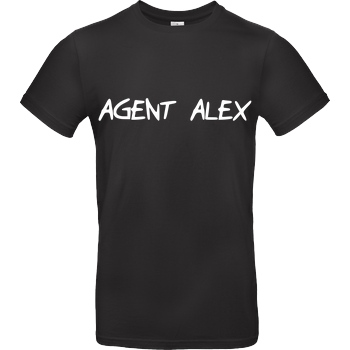 Agent Alex Agent Alex - Handwriting T-Shirt B&C EXACT 190 - Schwarz