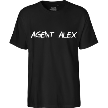 Agent Alex Agent Alex - Handwriting T-Shirt Fairtrade T-Shirt - schwarz