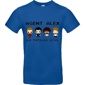 Agent Alex Agent Alex - La Familia T-Shirt B&C EXACT 190 - Royal