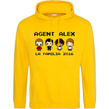 Agent Alex - La Familia JH Hoodie - Gelb
