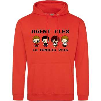 Agent Alex - La Familia JH Hoodie - Orange