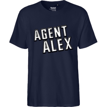 Agent Alex Agent Alex - Logo T-Shirt Fairtrade T-Shirt - navy