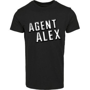 Agent Alex Agent Alex - Logo T-Shirt Hausmarke T-Shirt  - Schwarz