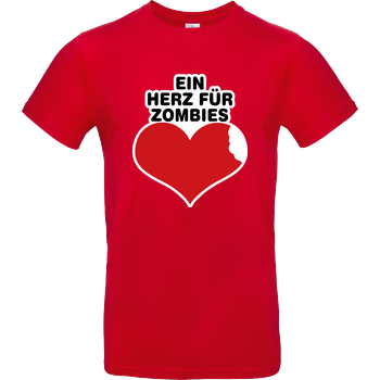 AhrensburgAlex - Ein Herz für Zombies B&C EXACT 190 - Rot