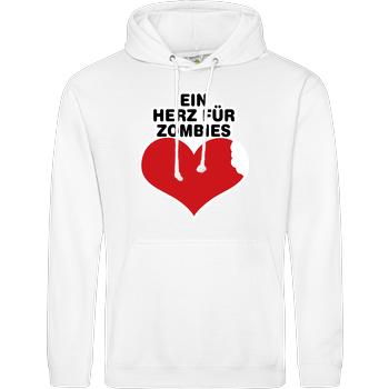 AhrensburgAlex - Ein Herz für Zombies JH Hoodie - Weiß