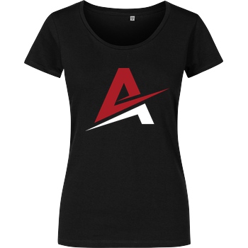 AhrensburgAlex AhrensburgAlex - Logo T-Shirt Damenshirt schwarz