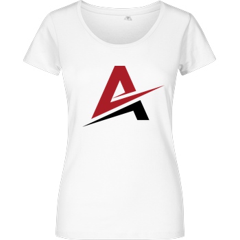 AhrensburgAlex AhrensburgAlex - Logo T-Shirt Damenshirt weiss