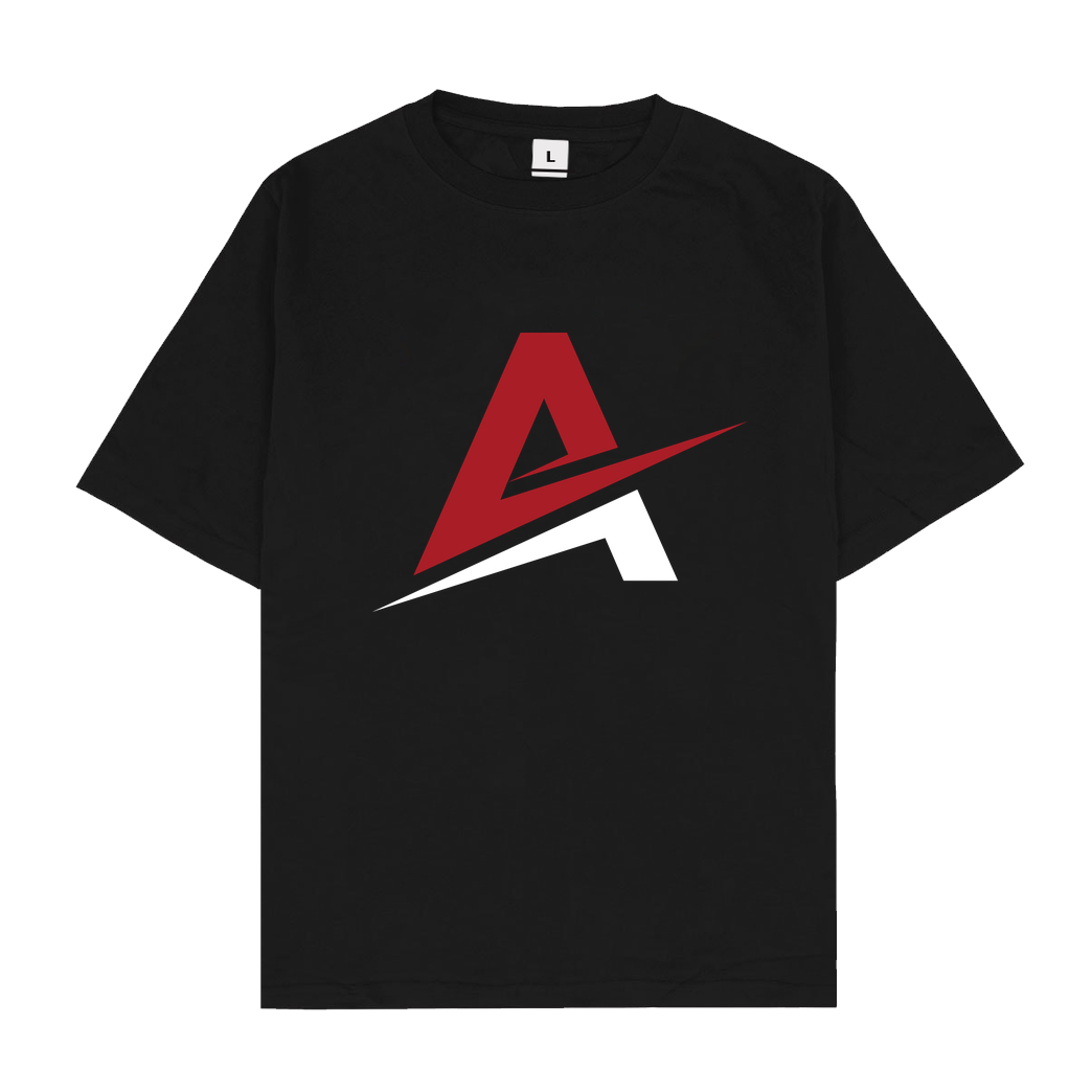 AhrensburgAlex AhrensburgAlex - Logo T-Shirt Oversize T-Shirt - Schwarz