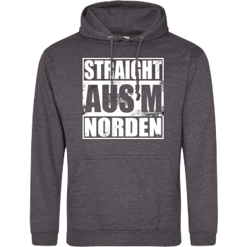 AhrensburgAlex - Straight ausm Norden JH Hoodie - Dark heather grey