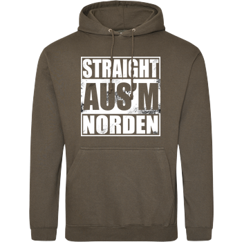 AhrensburgAlex - Straight ausm Norden JH Hoodie - Khaki
