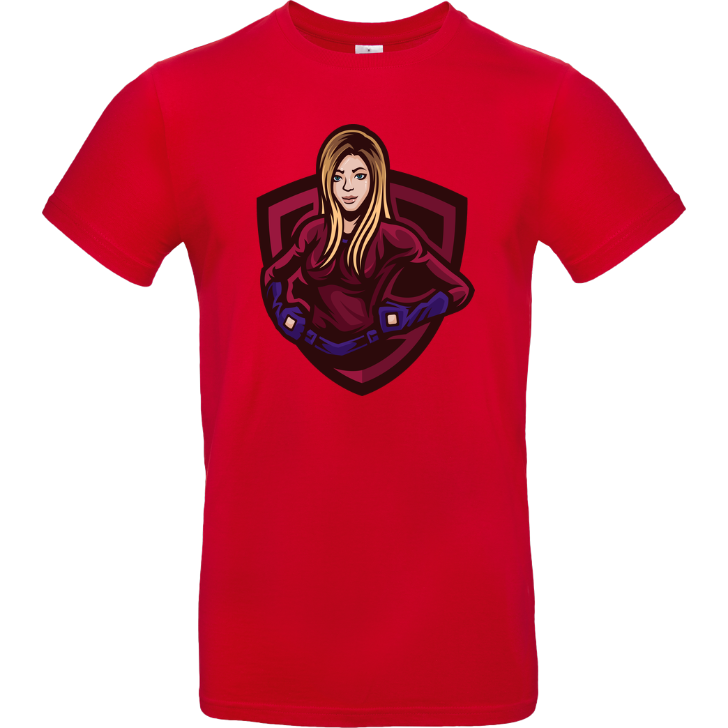 Akkcess' Akkcessoires Akkcess - Avatar Logo chest print T-Shirt B&C EXACT 190 - Rot