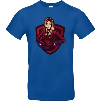 Akkcess' Akkcessoires Akkcess - Avatar Logo chest print T-Shirt B&C EXACT 190 - Royal