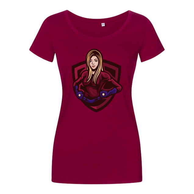 Akkcess' Akkcessoires - Akkcess - Avatar Logo chest print - T-Shirt - Damenshirt berry
