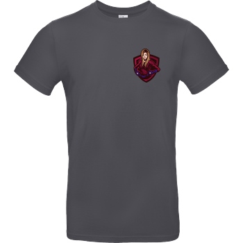 Akkcess' Akkcessoires Akkcess - Avatar Logo pocket print T-Shirt B&C EXACT 190 - Dark Grey